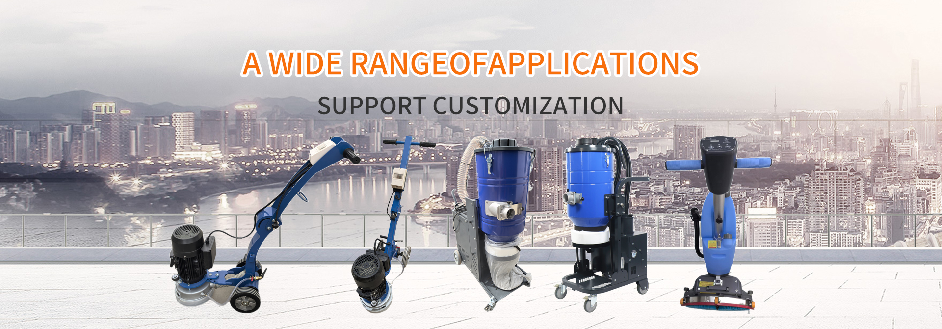 A wide range of applications